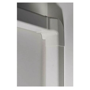 Angle vertical gauche 60X45 blanc pur 9010- DIFF - 807418  - (X6)