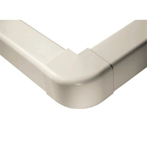 Angle externe 80x60 blanc crème 9001- DIFF - 807707  - (X9)