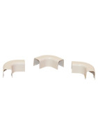 Courbe plane goulotte condensat blanc- DIFF - 807723  - (X20)