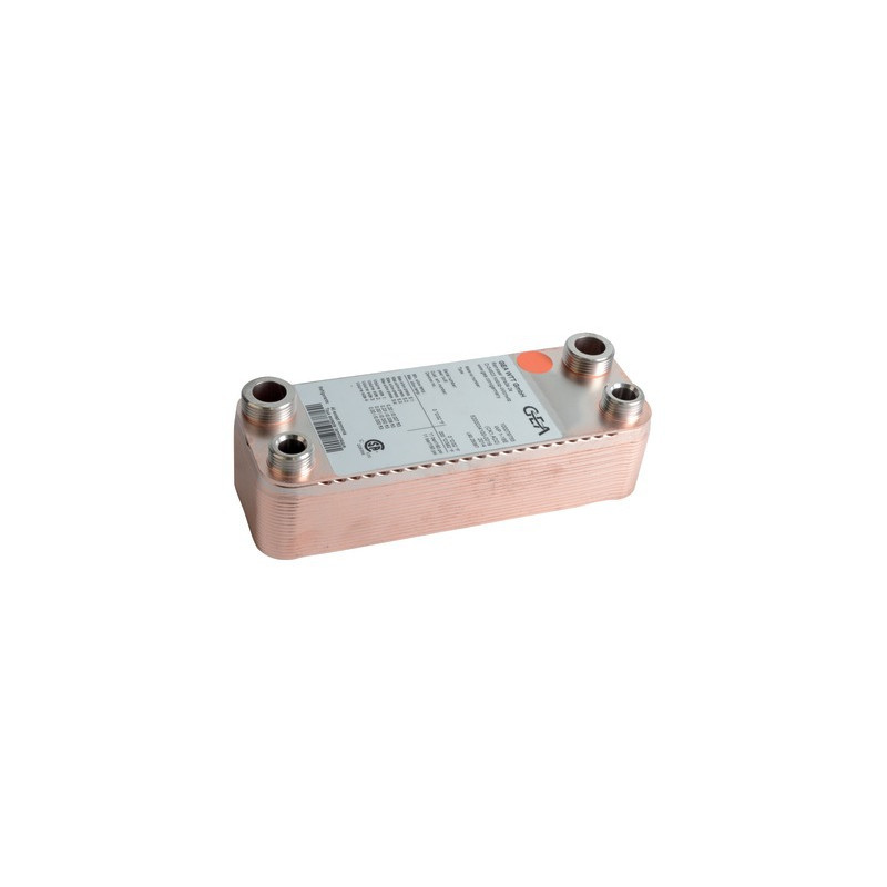 Échangeur à plaques 28kW avec goujon M4- GEMINOX - 87168340540
