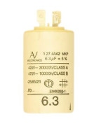 Condensateur 2.0µf 470Vac- ELM LEBLANC - 87387029220 Condensateur 2.0µf 470Vac- ELM LEBLANC - 87387029220