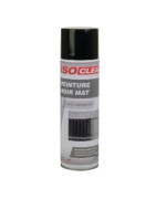 Peinture noire mat Haute Température- ISOCLEAR - 901214