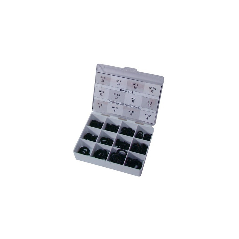 Coffret de 200 joints toriques P.M PERBUNAN- DIFF - 901363