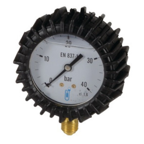 Manomètre inox, glycérine Ø 63mm, 0/40b- DIFF - 901410