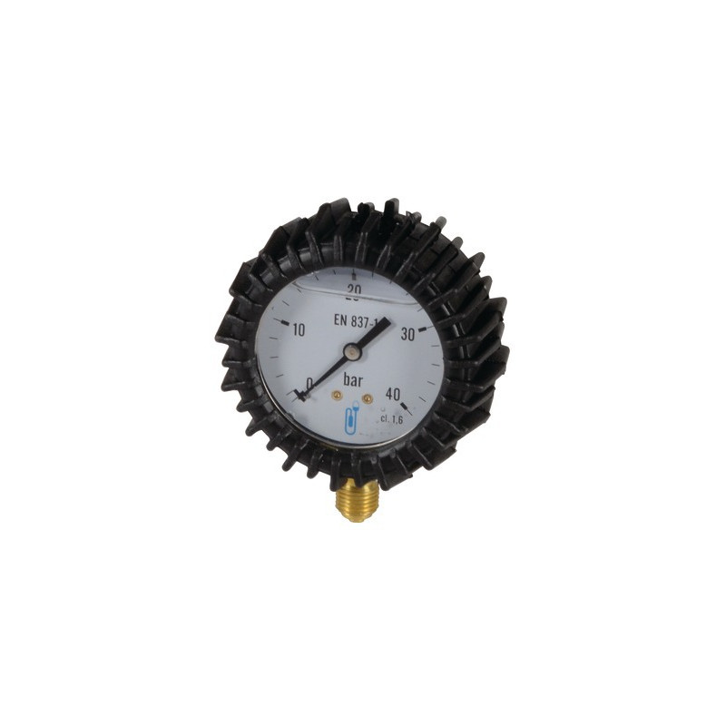 Manomètre inox, glycérine Ø 63mm, 0/40b- DIFF - 901410