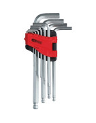 Clé à six pans sphérique (10 pièces)- KS TOOLS - 151.5000 - (X8) Clé à six pans sphérique (10 pièces)- KS TOOLS - 151.5000 - (X8)