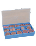 Coffret de 760 joints fibre standard- DIFF - 902001