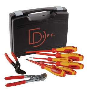Mallette indispensable outillage 8 pièces- KNIPEX - 902515