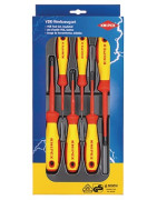 Jeu de 6 tournevis plat/PHILLIPS voltage 1000V- KNIPEX - 00 20 12 V01 Jeu de 6 tournevis plat/PHILLIPS voltage 1000V- KNIPEX - 00 20 12 V01