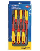 Jeu de 6 tournevis plat/PHILLIPS voltage 1000V- KNIPEX - 00 20 12 V01 Jeu de 6 tournevis plat/PHILLIPS voltage 1000V- KNIPEX - 00 20 12 V01