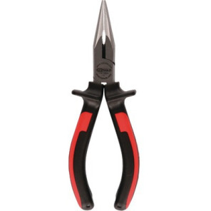 Pince à becs demi-ronde KS, à poignées bi-composants longueur 165 mm- KS TOOLS - 115.1023