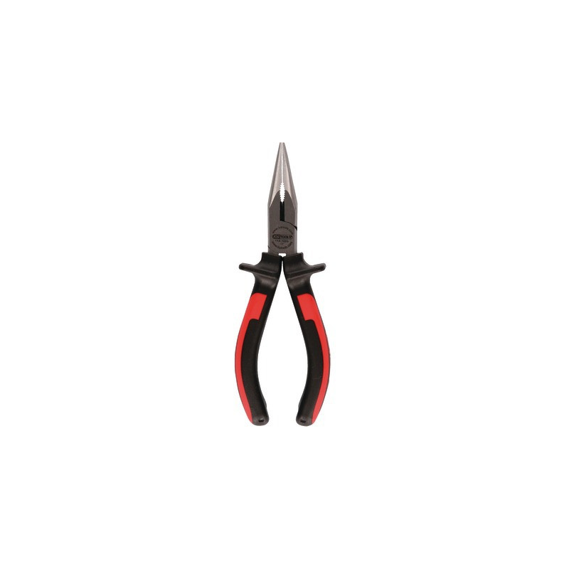 Pince à becs demi-ronde KS, à poignées bi-composants longueur 165 mm- KS TOOLS - 115.1023