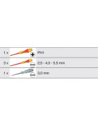 Jeu de 5 tournevis isolés ULTIMATE- KS TOOLS - 922.6217