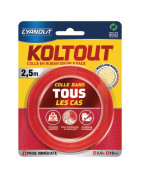 Ruban adhésif double face KOLTOUT EXPRESS- AC MARCA IDEAL - 33507242 Ruban adhésif double face KOLTOUT EXPRESS- AC MARCA IDEAL - 33507242