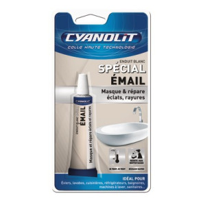Enduit spécial émail blanc 15ml- AC MARCA IDEAL - 33300028