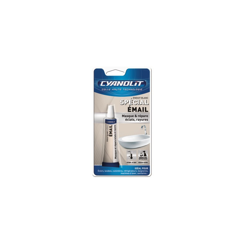 Enduit spécial émail blanc 15ml- AC MARCA IDEAL - 33300028