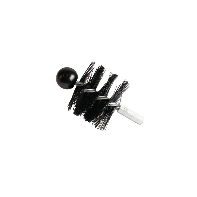 Écouvillon nylon haute température poêle à pellets Ø80mm- DIFF - 904161
