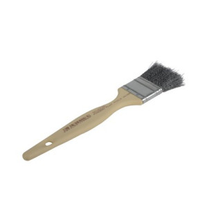 Pinceau plat poils acier laiton- DIFF - 904226