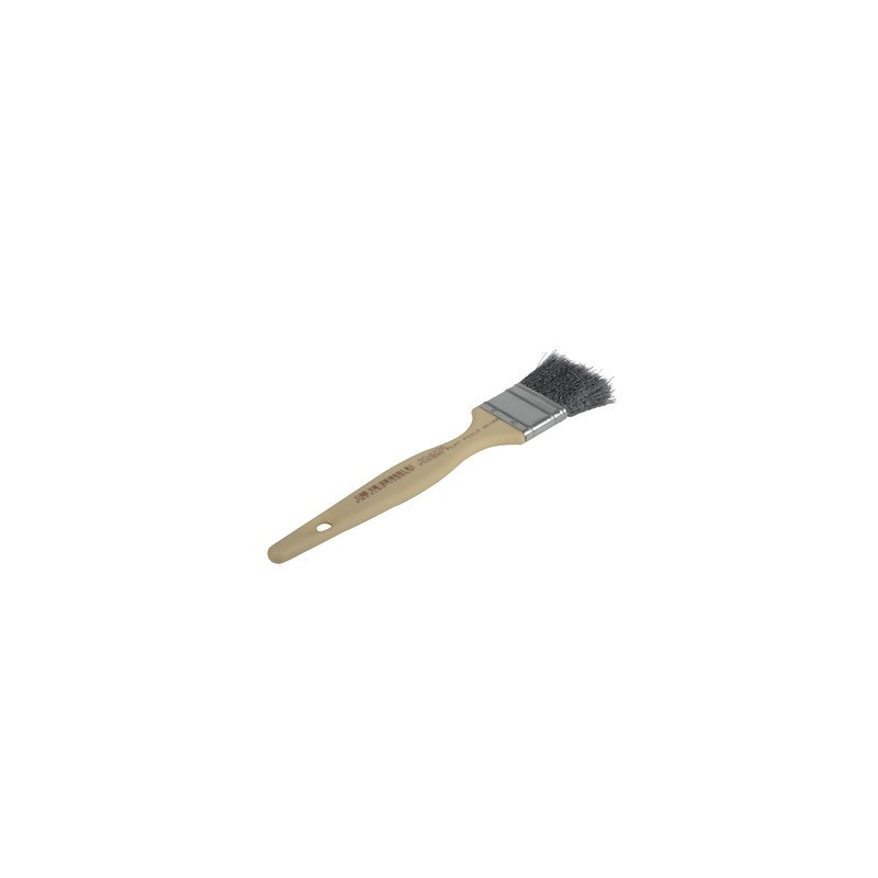 Pinceau plat poils acier laiton- DIFF - 904226