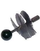 Hérisson acier trempé à boule Ø100mm- DIFF - 904290