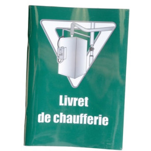 Livret de chaufferie format A4- DIFF - 904355