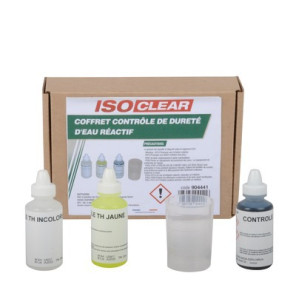 Coffret contrôle de dureté d'eau réactif- ISOCLEAR - 904441