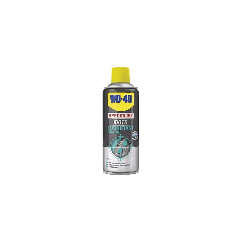 Lubrifiant chaîne pour moto conditions sèches- WD40 - 33074/46