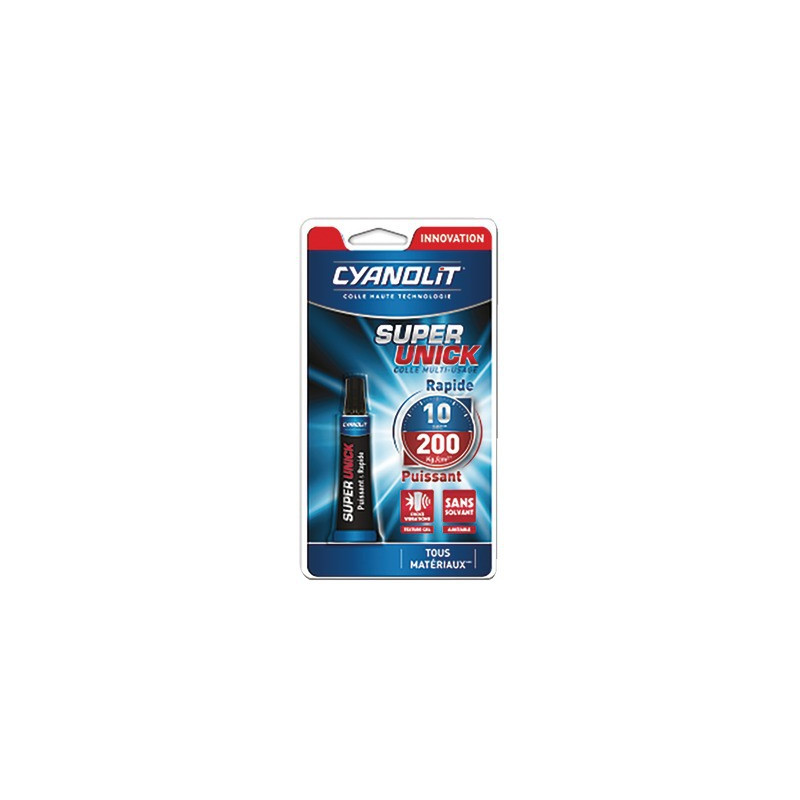 Colle extra-forte universelle SUPER UNICK 3g- AC MARCA IDEAL - 33300264