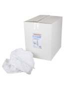 Chiffon d'essuyage coton blanc 10kg- ISOCLEAR - 904716