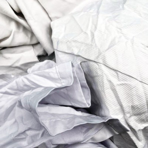 Chiffon d'essuyage coton blanc 1kg- ISOCLEAR - 904717
