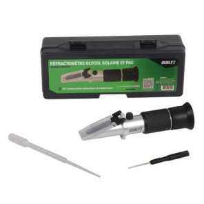 Réfractomètre glycol solaire et PAC- QUALYX - 904820