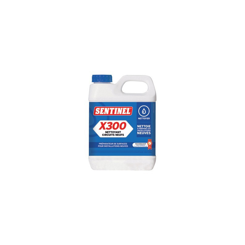 Nettoyant circuit neuf X300 1l- SENTINEL - X300L-12X1L-EXP