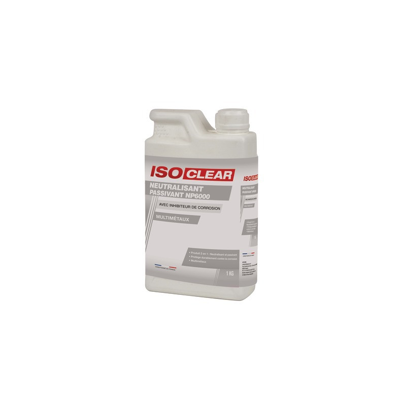 Neutralisant passivant NP6000 bidon 1kg- ISOCLEAR - 904907
