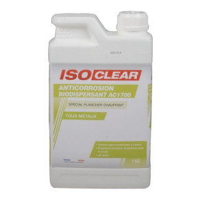 Anticorrosion biodispersant plancher chauffant bidon 1kg- ISOCLEAR - 904943
