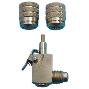 Raccord rapide auto-obturant équerre- GALAXAIR - QCE-14516