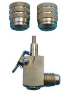 Raccord rapide auto-obturant équerre- GALAXAIR - QCE-14516