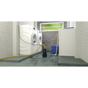 Pompe vide-cave pour eaux claires SANIPUDDLE- SFA - SANIPUDDLE-001