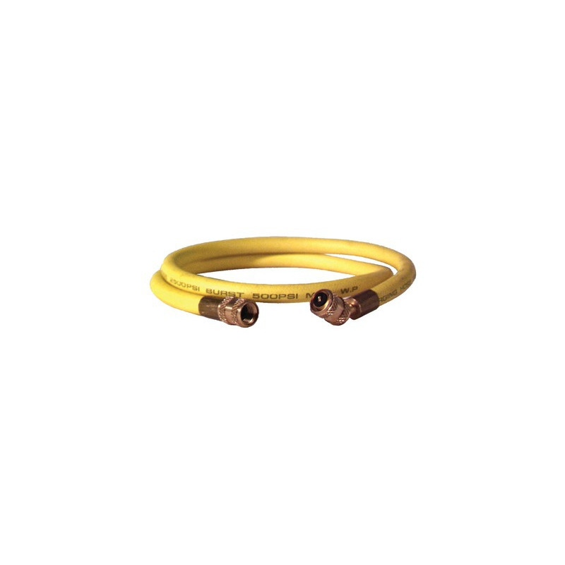 Flexible jaune L1500mm FF1/4" SAE- DIFF - 906026