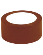 Ruban adhésif PVC isolant marron 50mmx33- DIFF - 907112