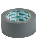 Ruban adhésif PVC isolant gris 30mmx33m- DIFF - 907119