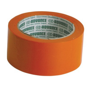 Ruban adhésif BTP orange 50mmx33m- DIFF - 907279