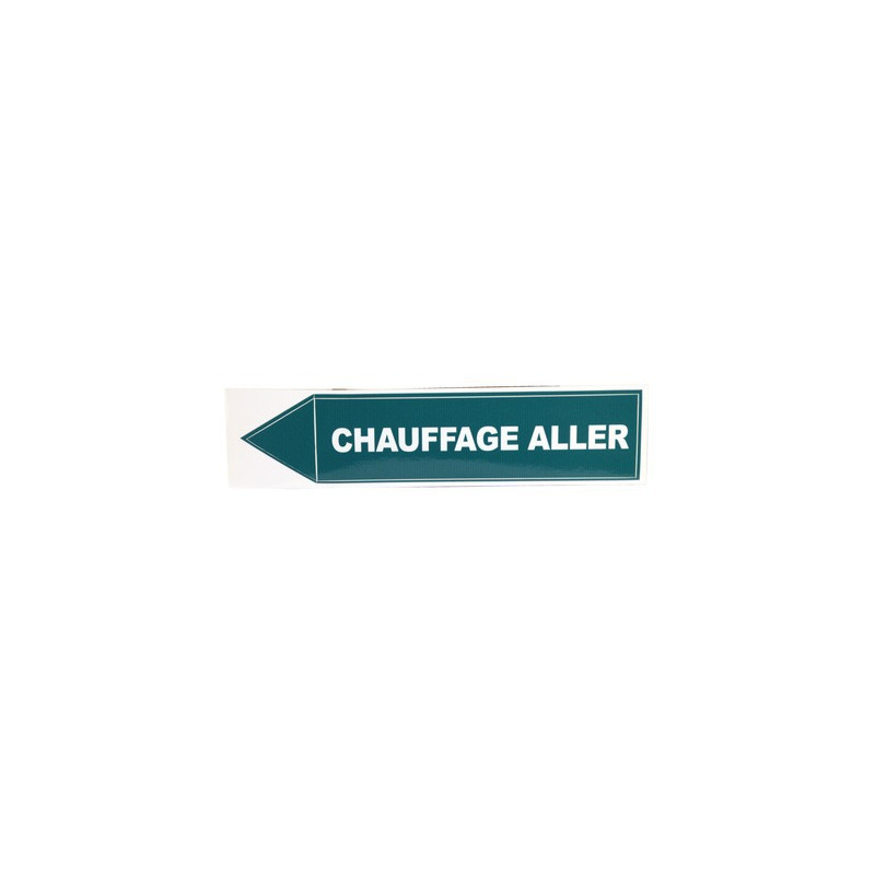 Étiquette souple adhésive chauffage alle- DIFF - 907280  - (X10)