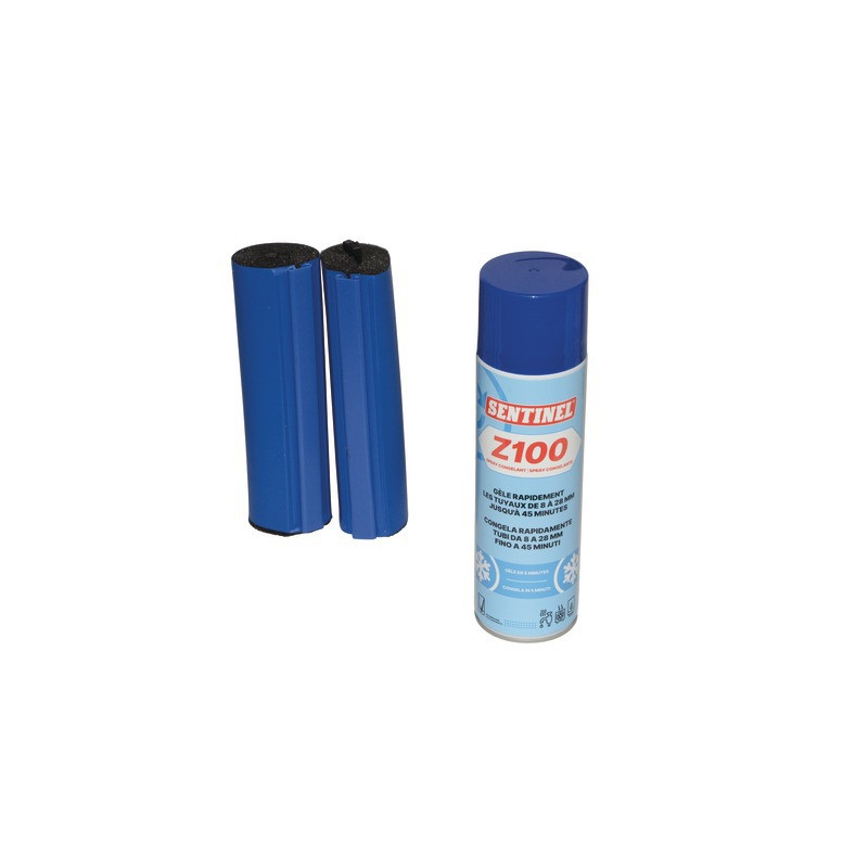Kit spray congelant tuyaux Z100- SENTINEL - Z100L-12X300MLKI