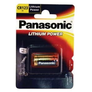 Pile lithium type CR123A 3V- DIFF - 920022