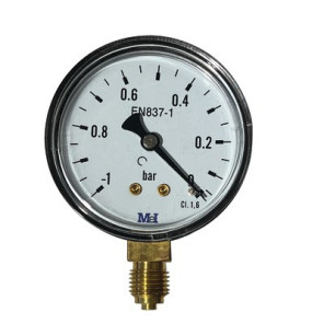 MANOMÈTRE SEC Cl. 1,6 Ø63 VERT. 1/4" -1/0 bar- DIFF - 926774