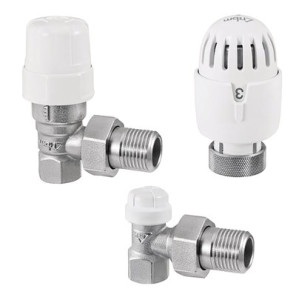 Kit robinet thermostatique équerre F3/8"- RBM - 20780300