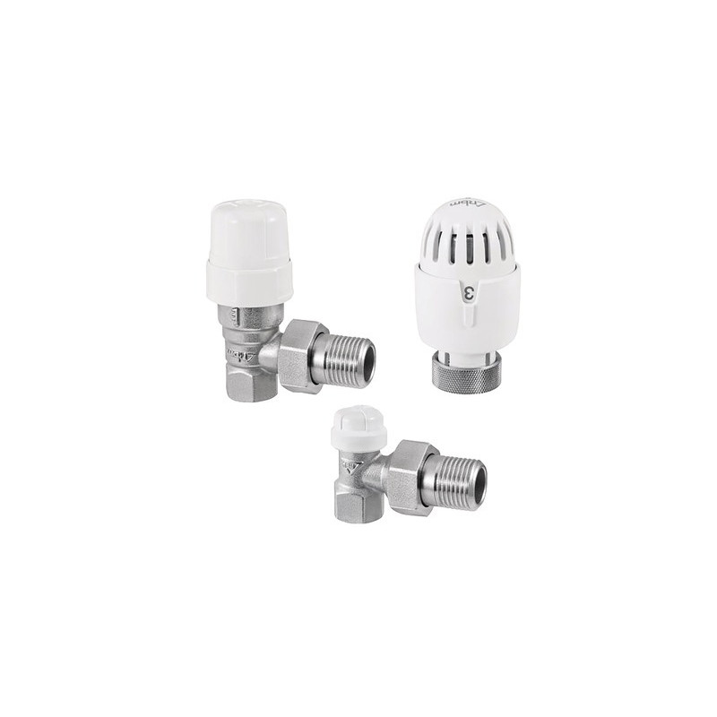 Kit robinet thermostatique équerre F3/8"- RBM - 20780300