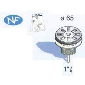 Bonde lavabo à grille- DIFF - 98241