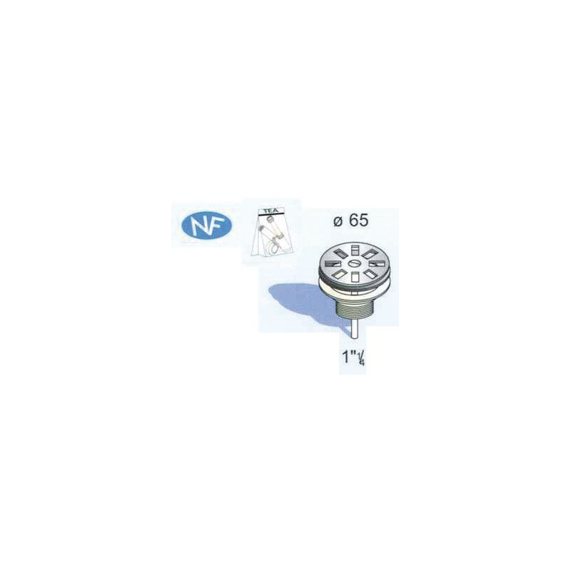 Bonde lavabo à grille- DIFF - 98241
