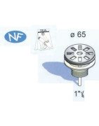 Bonde lavabo à grille- DIFF - 98241